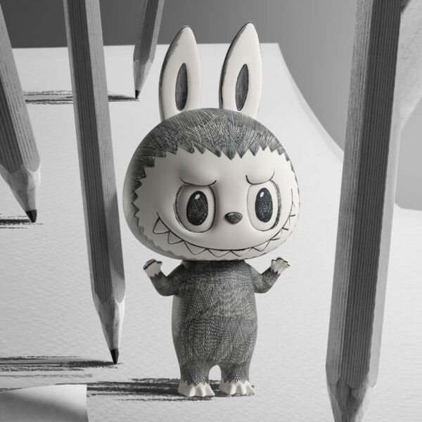 POPMART: Labubu 400% Sketch