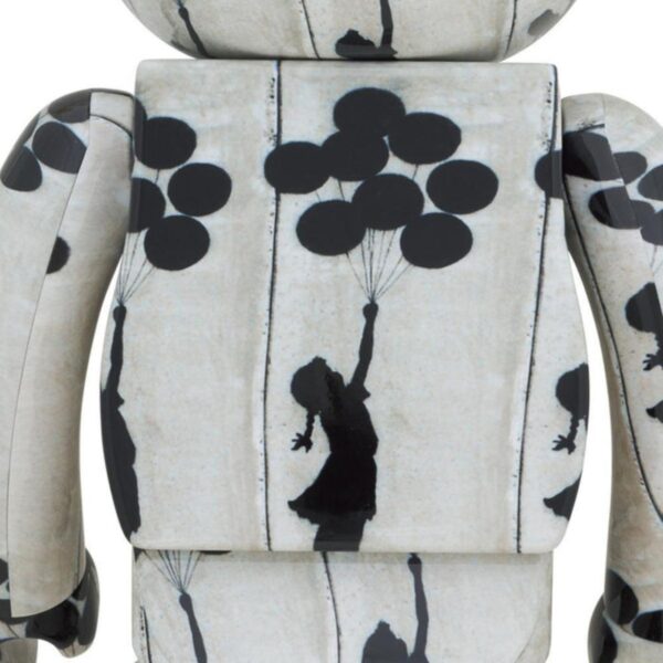 BEARBRICK 1000%: Flying Balloons Girl