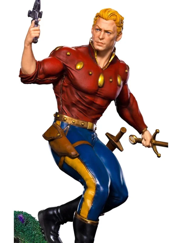 IRON STUDIOS: Statue Flash Gordon Deluxe - Defenders of the Earth - Art Scale 1/10