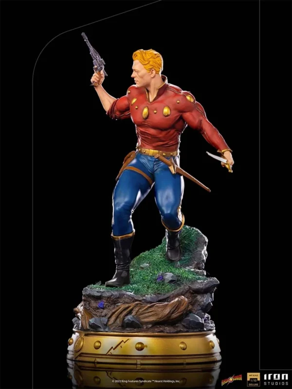 IRON STUDIOS: Statue Flash Gordon Deluxe - Defenders of the Earth - Art Scale 1/10