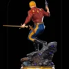 IRON STUDIOS: Statue Flash Gordon Deluxe - Defenders of the Earth - Art Scale 1/10