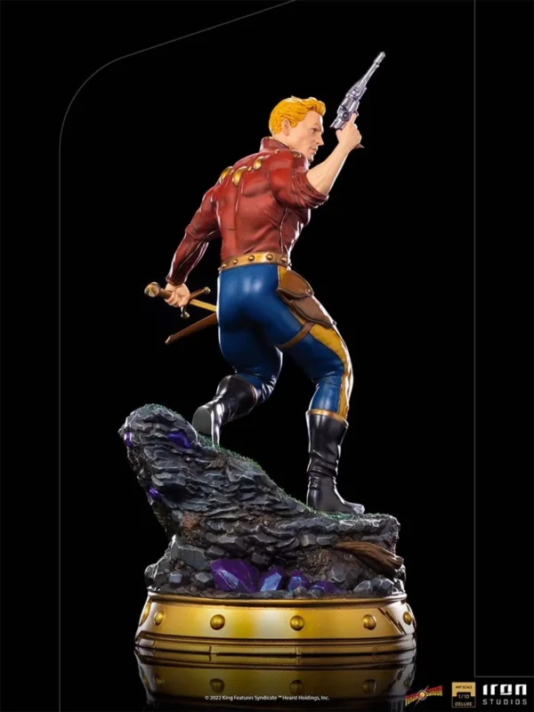IRON STUDIOS: Statue Flash Gordon Deluxe - Defenders of the Earth - Art Scale 1/10