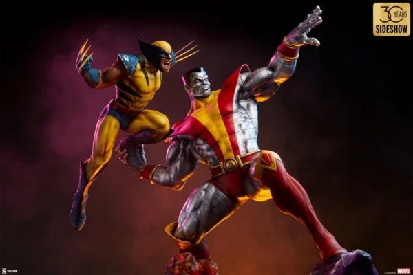 SIDESHOW COLLECTIBLES: Fastball Special - Colossus and Wolverine Statue