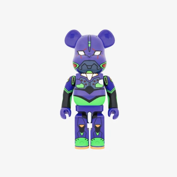 BEARBRICK 1000%: Evangelion Unit 1 (New Paint Version)