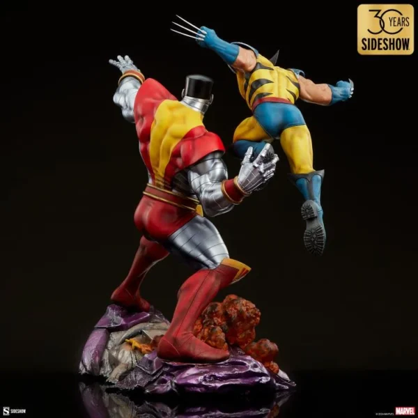 SIDESHOW: Fastball Special: Colossus and Wolverine Statue