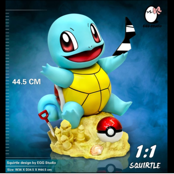 EGG STUDIO: Squirtle Pokemon 1/1 Scale