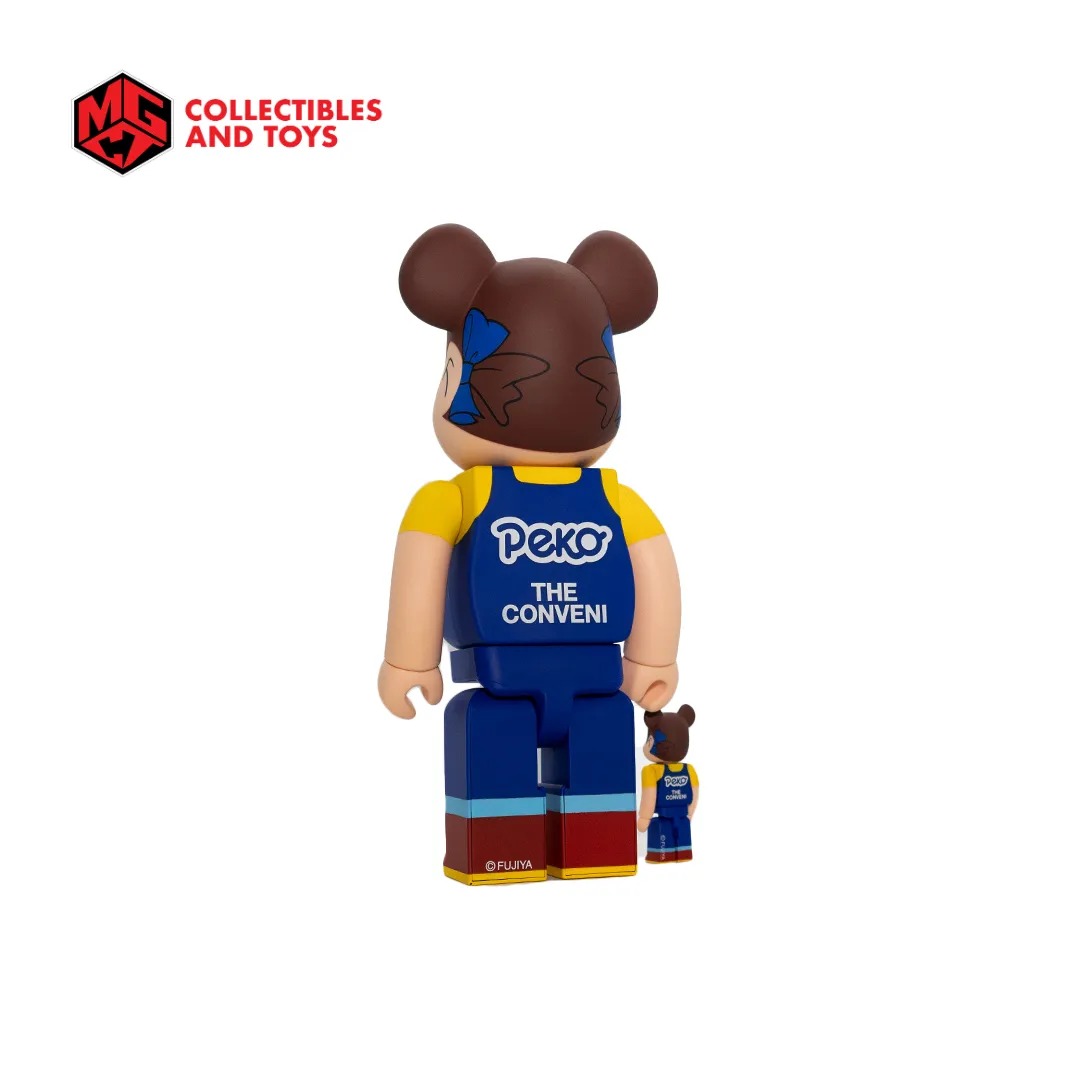 Bearbrick 400% And 100% Milky The Conveni Peko - MG Collectibles