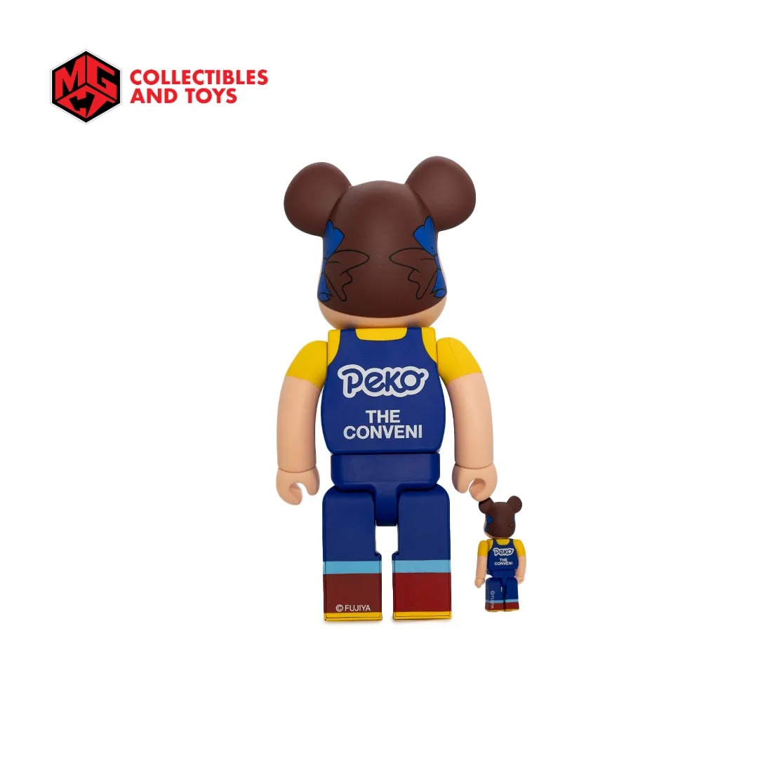 Bearbrick 400% And 100% Milky The Conveni Peko - MG Collectibles