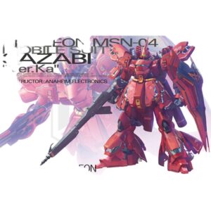BANDAI: Backordered 1/100 MG MSN-04 Sazabi Ver. Ka