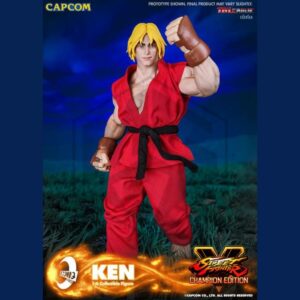 ICONIQ STUDIOS: Street Fighter V Iconiq Gaming Series Ken 1/6 Scale Collectible Figure