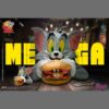 SOAP STUDIO: Tom and Jerry Mega Burger 1000% 40cm Bust