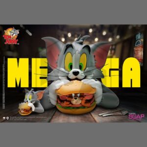 SOAP STUDIO: Tom and Jerry Mega Burger 1000% 40cm Bust