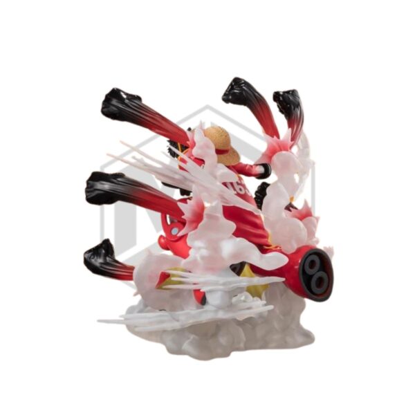 BANDAI SPIRITS: One Piece FiguartsZERO Extra Battle Monkey D. Luffy (Gum Gum Hawk Gatling)
