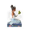 ENESCO: Disney Traditions - Tiana with Frog Resilient and Romantic Figurine