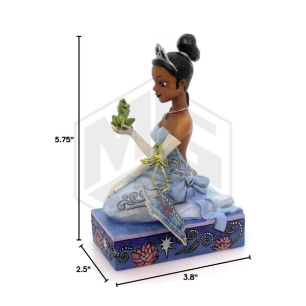 ENESCO: Disney Traditions - Tiana with Frog Resilient and Romantic Figurine