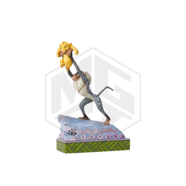 ENESCO: Disney Traditions - The Lion King Rafiki & Baby Simba - Heir to the Throne