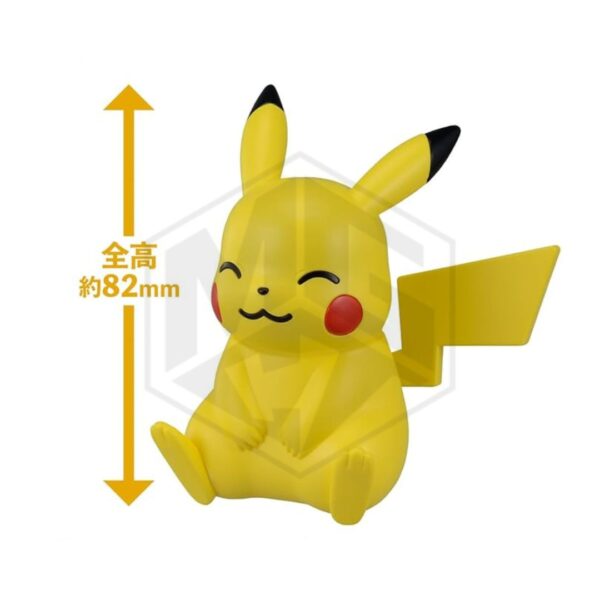 BANDAI HOBBY: Pokemon Plamo Collection Quick!! 16 Pikachu (Sitting Pose)