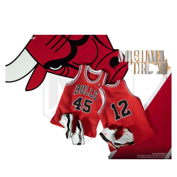 Enterbay 1/6 Real Masterpiece NBA - Michael Jordan (I'm Back #45)