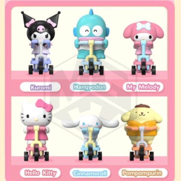 MOETECH: Sanrio Characters Scooter Series Funny Movable Toy (Blind Box)