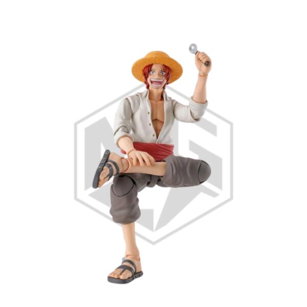 BANDAI SPIRITS: One Piece S.H.Figuarts Shanks and Monkey D. Luffy (Childhood) Action Figure