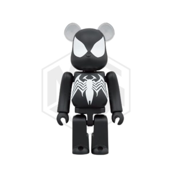 MEDICOM TOY: The Amazing Spiderman Black costume Bearbrick 100% and 400%