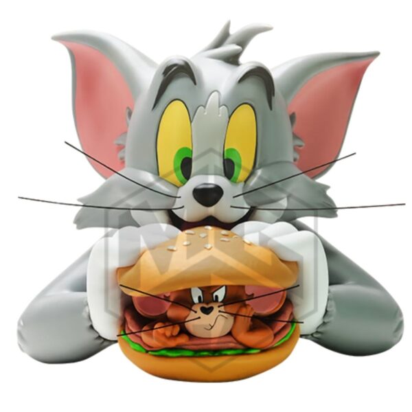 SOAP STUDIO: Tom and Jerry Mega Burger 1000% 40cm Bust