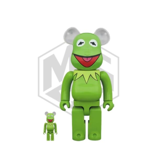 Bearbrick Kermit the Frog 100% and 400%