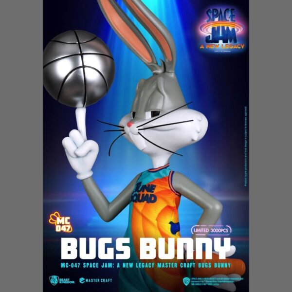 BEAST KINGDOM: MC-047 Space Jam: A New Legacy Master Craft Bugs Bunny