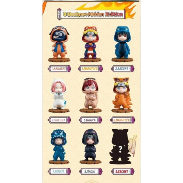 BANDAI NAMCO: Naruto BN Figure Q Pajamas Series Random Figure