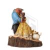 ENESCO: Disney Traditions Beauty and the Beast Carved by Heart Stone Resin Figurine