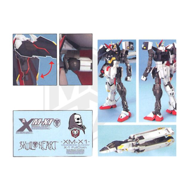BANDAI: 1/100 MG Crossbone Gundam X-1 Full Cloth