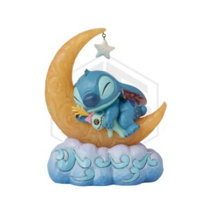 ENESCO: Disney Traditions | Stitch & Scrump on LED Moon | Figurine