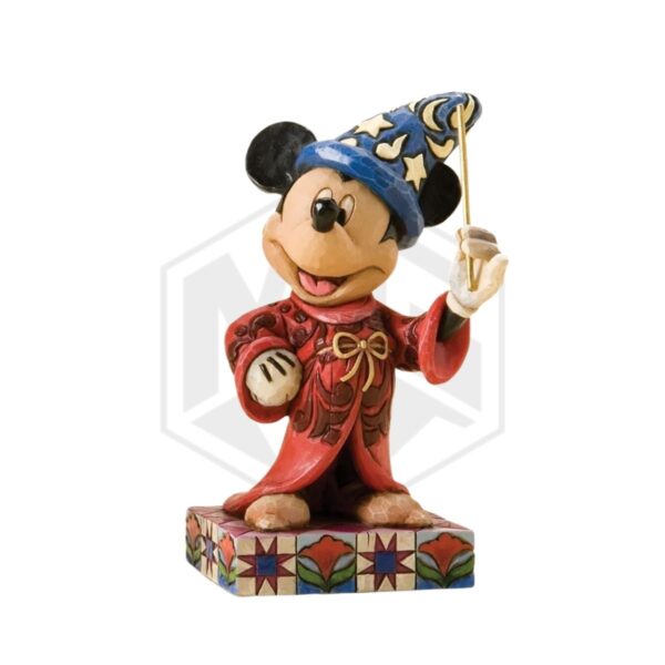 ENESCO: Disney Sorcerer Mickey Mouse Holding Wand Figurine
