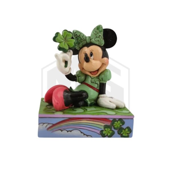 ENESCO: Disney Traditions Minnie Mouse Shamrock Figurine