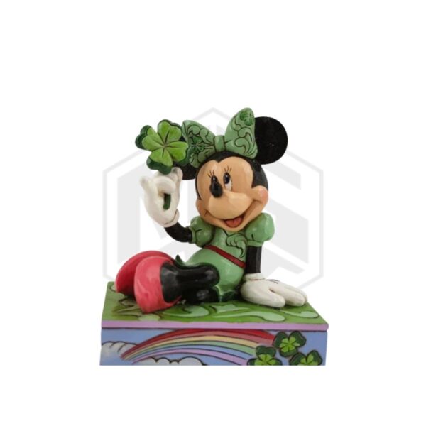 ENESCO: Disney Traditions Minnie Mouse Shamrock Figurine