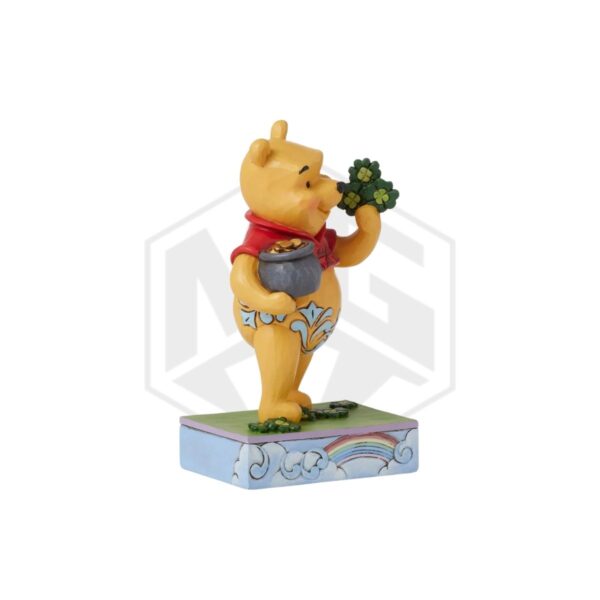 ENESCO: Pooh With Clovers and Pot Gold Figurine
