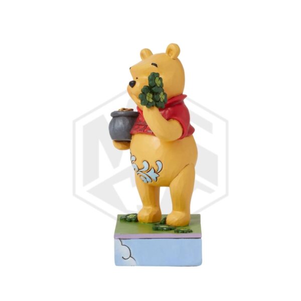 ENESCO: Pooh With Clovers and Pot Gold Figurine