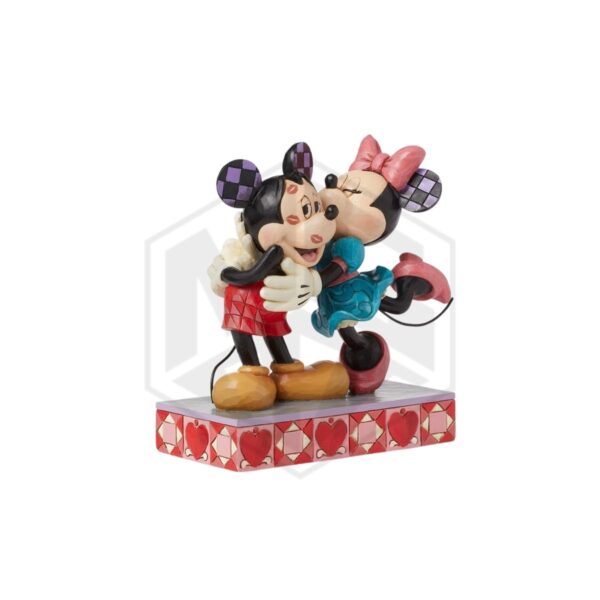 ENESCO: Disney Traditions Mickey & Minnie Kiss Figurine