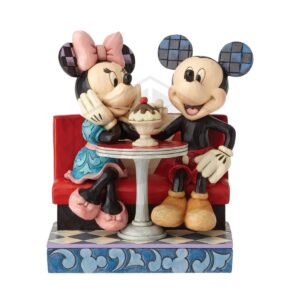 ENESCO: Disney Traditions Collection Mickey and Minnie Mouse Soda Shop Figurine