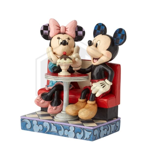 ENESCO: Disney Traditions Collection Mickey and Minnie Mouse Soda Shop Figurine