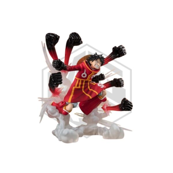 BANDAI SPIRITS: One Piece FiguartsZERO Extra Battle Monkey D. Luffy (Gum Gum Hawk Gatling)