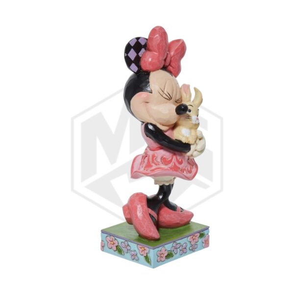 ENESCO: Enesco Disney Traditions Minnie Holding Bunny Figurine