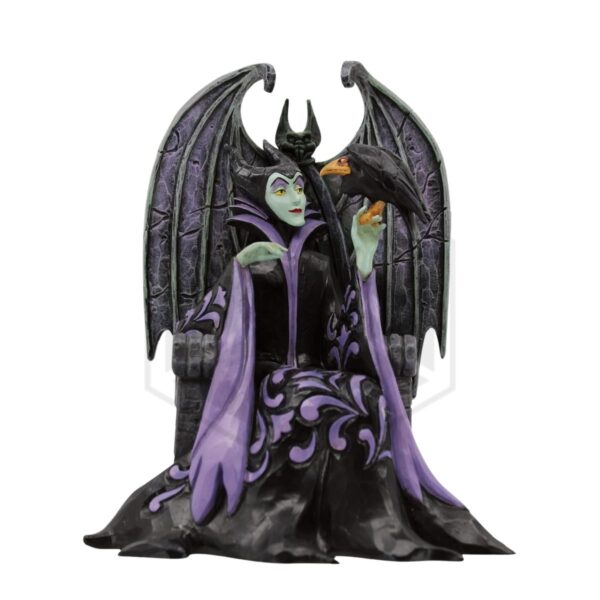 ENESCO: Disney Traditions Collections Sleeping Beauty Maleficent Sitting on Throne