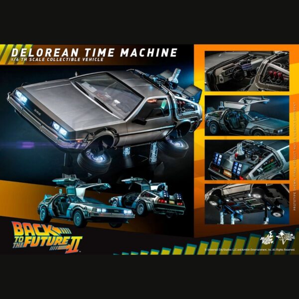 HOT TOYS: Back to the Future DeLorean Time Machine Sixth Scale Figure Accessory
