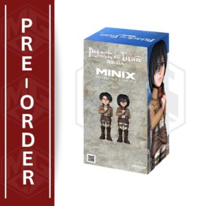 MINIX COLLECTIBLES FUFURINES: ATTACK ON TITAN Mikasa Ackerman