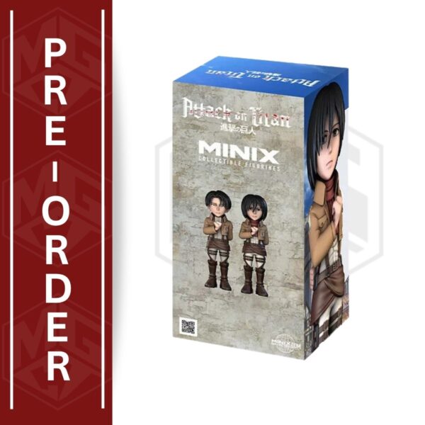 MINIX COLLECTIBLES FUFURINES: ATTACK ON TITAN Mikasa Ackerman