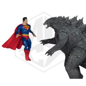 MCFARLANE TOYS: Justice League vs. Godzilla vs. Kong DC Multiverse Superman vs. Godzilla Action Figure Two-Pack