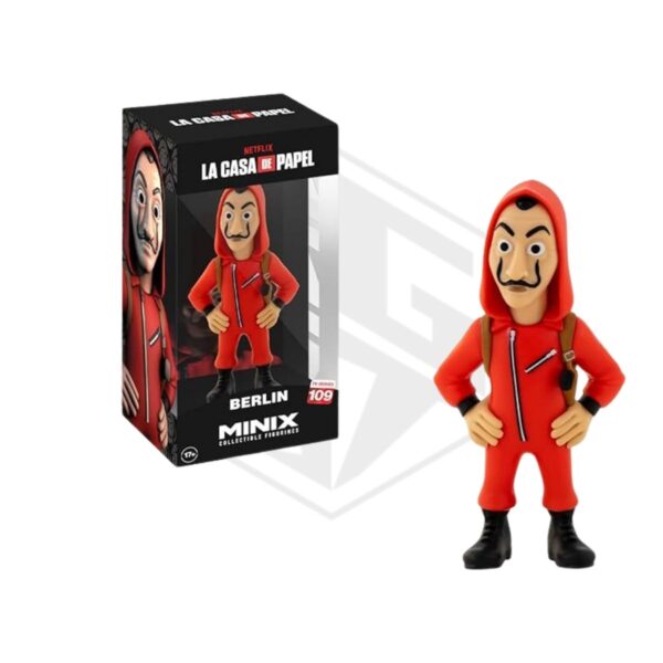 MINIX COLLECTIBLES FUFURINES: MONEY HEIST Berlin w/ Mask