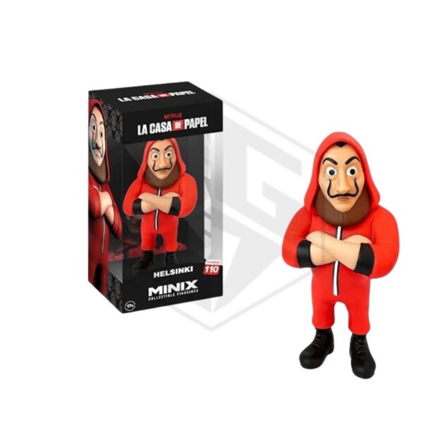 MINIX COLLECTIBLES FUFURINES: MONEY HEIST Helsinki w/ Mask