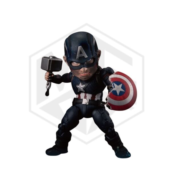 BEAST KINGDOM: Avengers: Endgame Captain America Egg Attack Action Figure